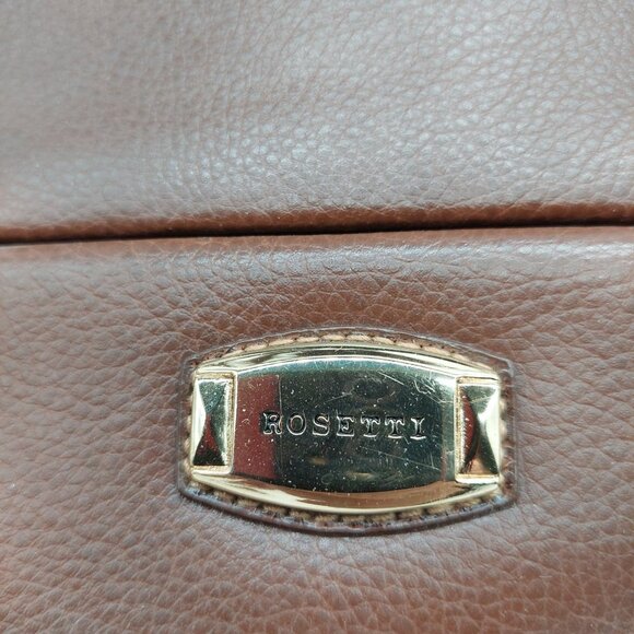 ROSETTI  Purse Powder Tan Charlie Satchel Multiple Pockets Brown - Picture 2 of 15